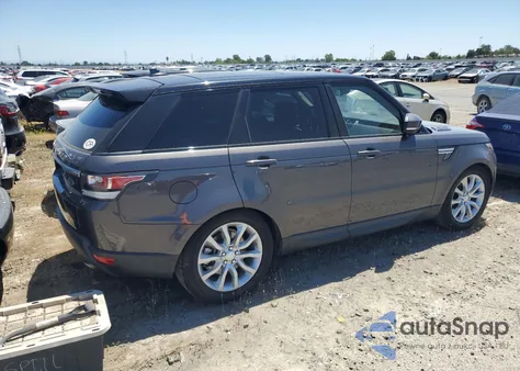 2016 Land Rover Range Rover Sport Hse z USA, uszkodzony, nr VIN SALWR2PF5GA102767